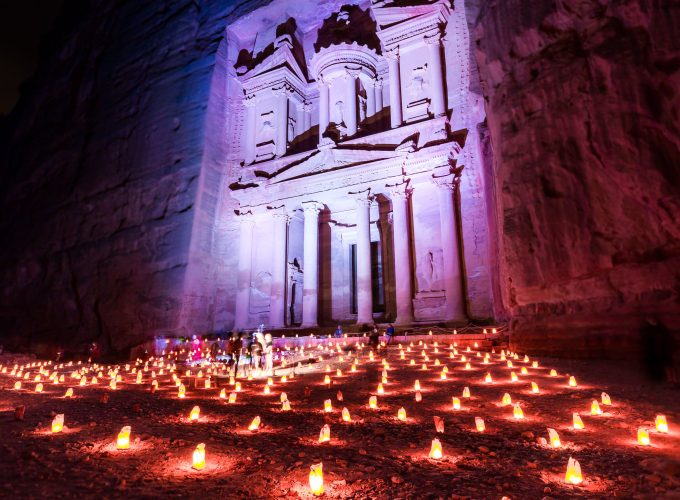 See Petra-by-Night